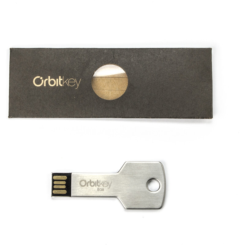 Flash disk 8 GB pro klíčenku Orbitkey