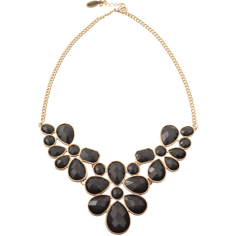 Esprit short necklace with gemstones