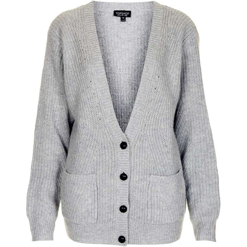 Topshop Clean Rib Cardigan