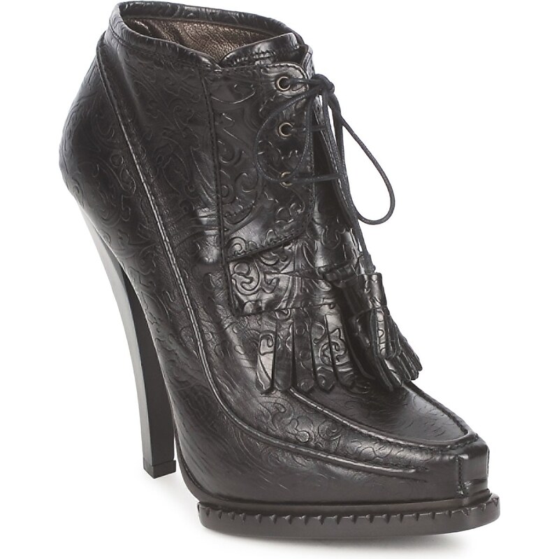 Roberto Cavalli Kotníkové kozačky QDS640-PZ030
