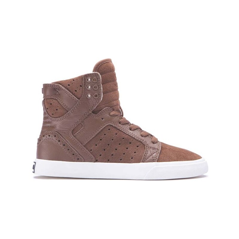 boty SUPRA - Womens Skytop Brown/Brogue-Bone (BRB)