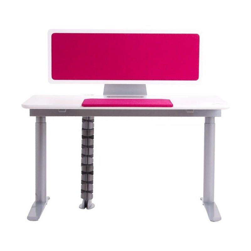 Peška Ergo stůl, růžový