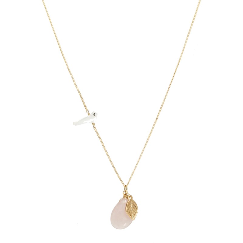 ASOS Semi Precious Bird Necklace