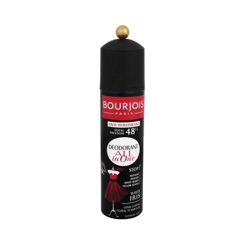 Bourjois Deodorant-antiperspirant ve spreji All in One 150 ml
