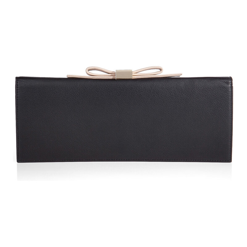 See by Chloé Leather Noura Clutch with Bow