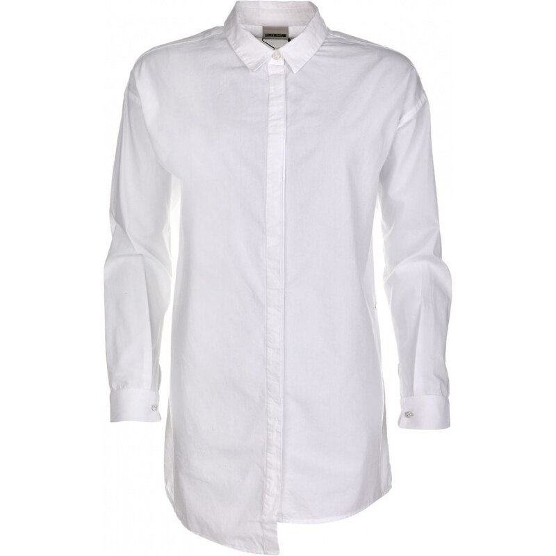 Noisy May Long Sleeve Shirt, white