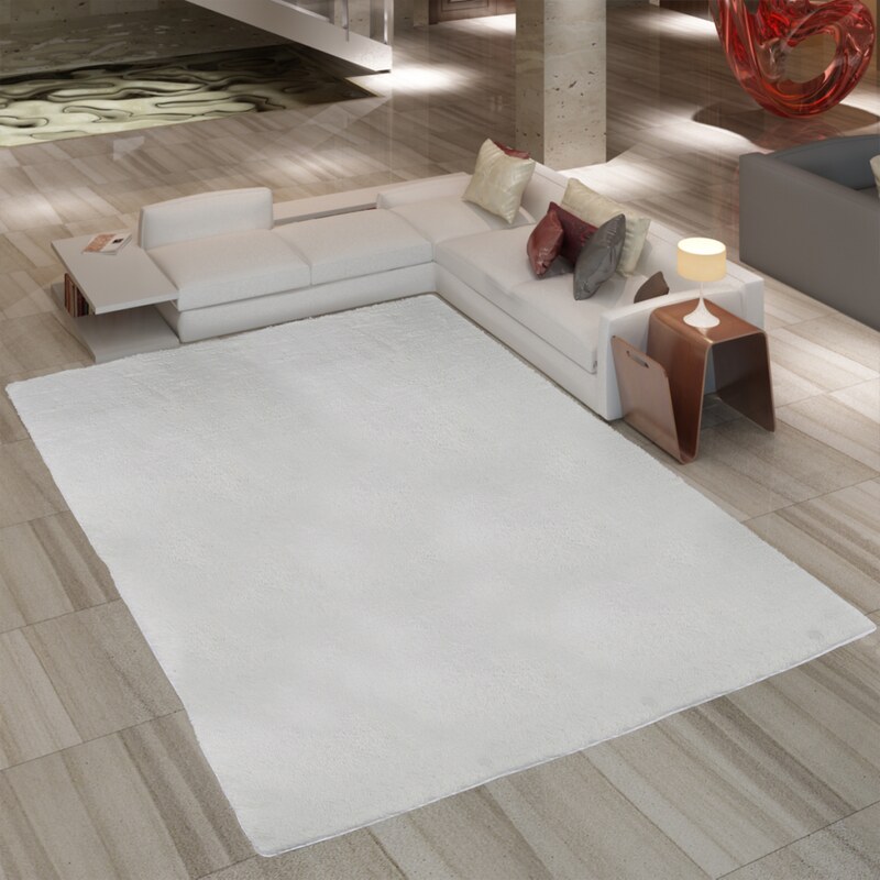 Velice kvalitní chlupatý krémový koberec Shaggy 80x150cm