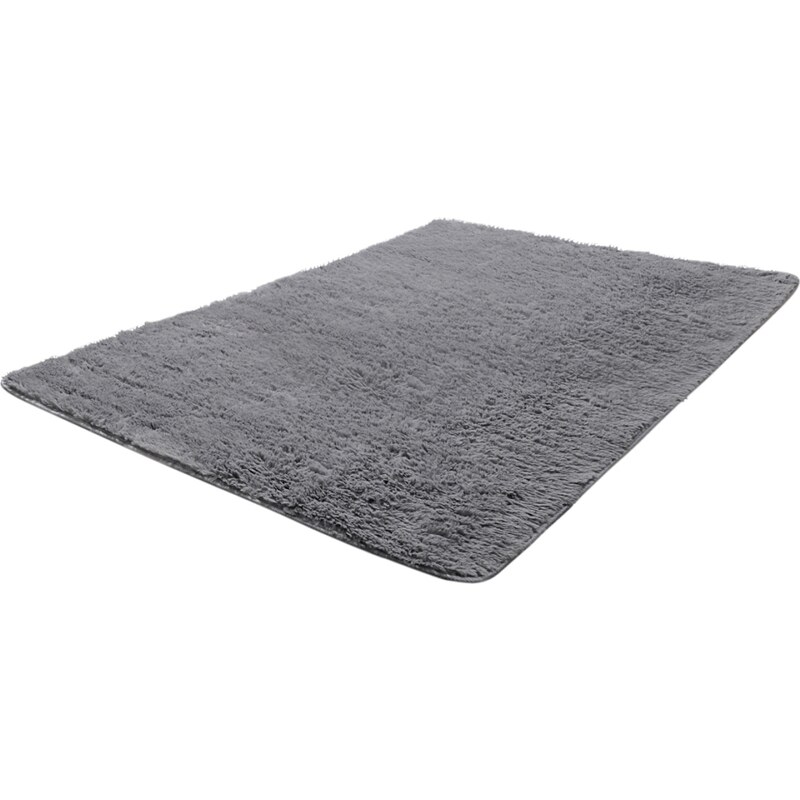 Velice kvalitní chlupatý šedý koberec Shaggy 80x150cm
