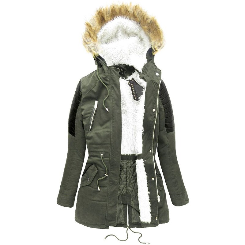 streetIN Dámská zimní bunda - khaki Velikost: XL
