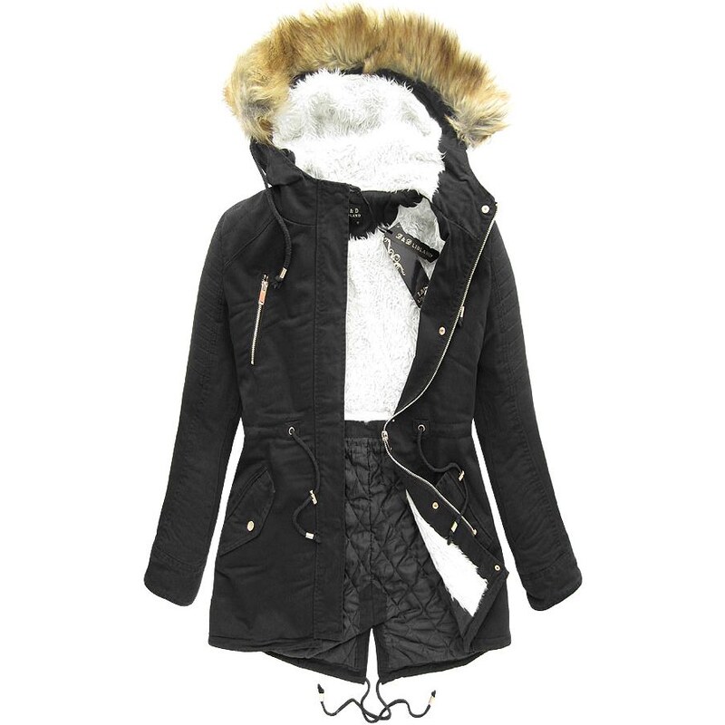 streetIN Dámská zimní bunda - černá Velikost: XL
