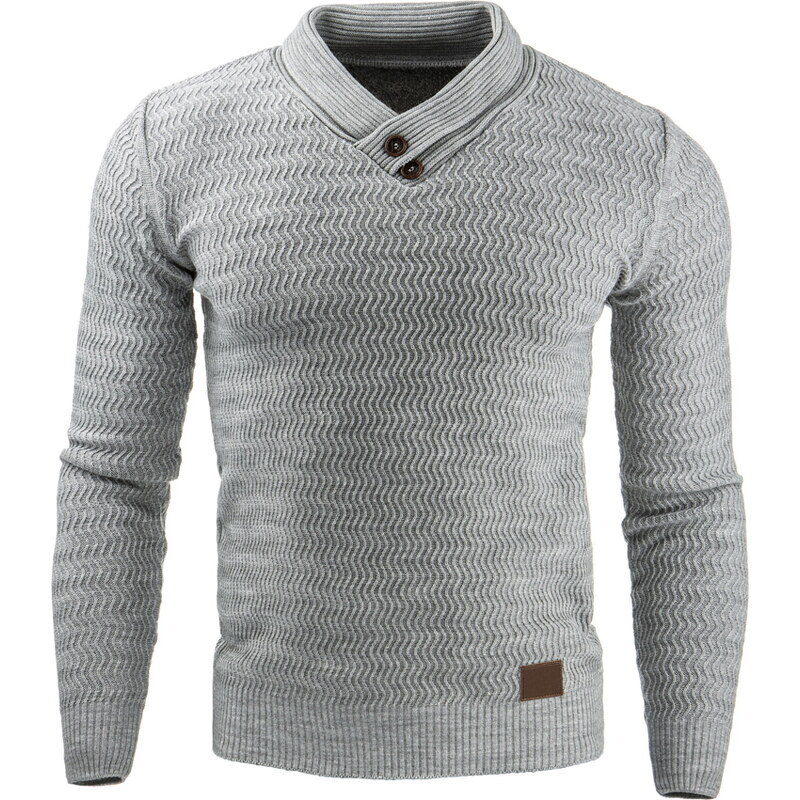 Pánský svetr - šedá