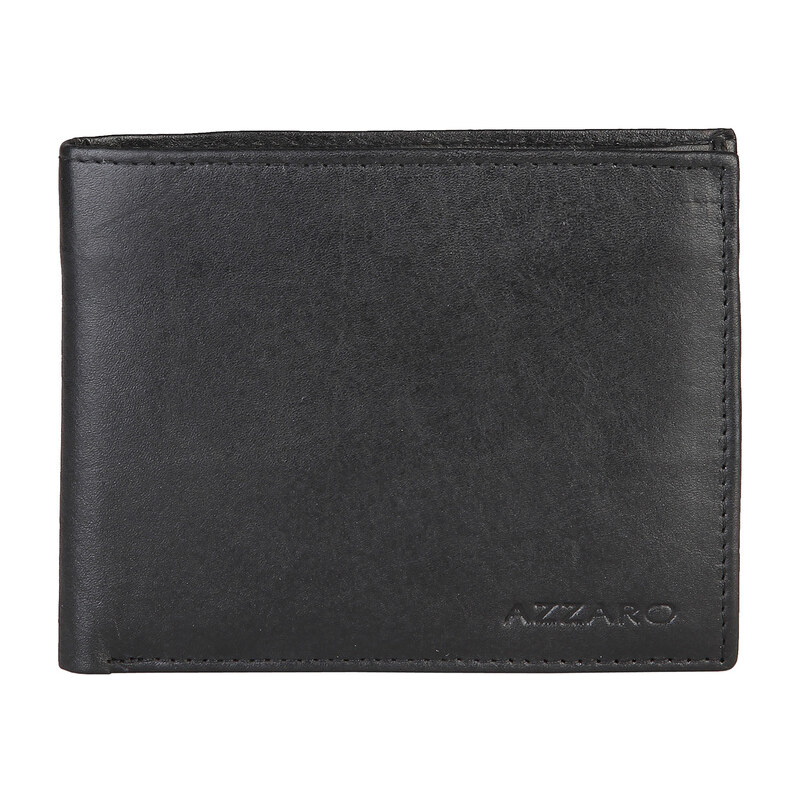 Azzaro Florence, pánská kožená peněženka černá