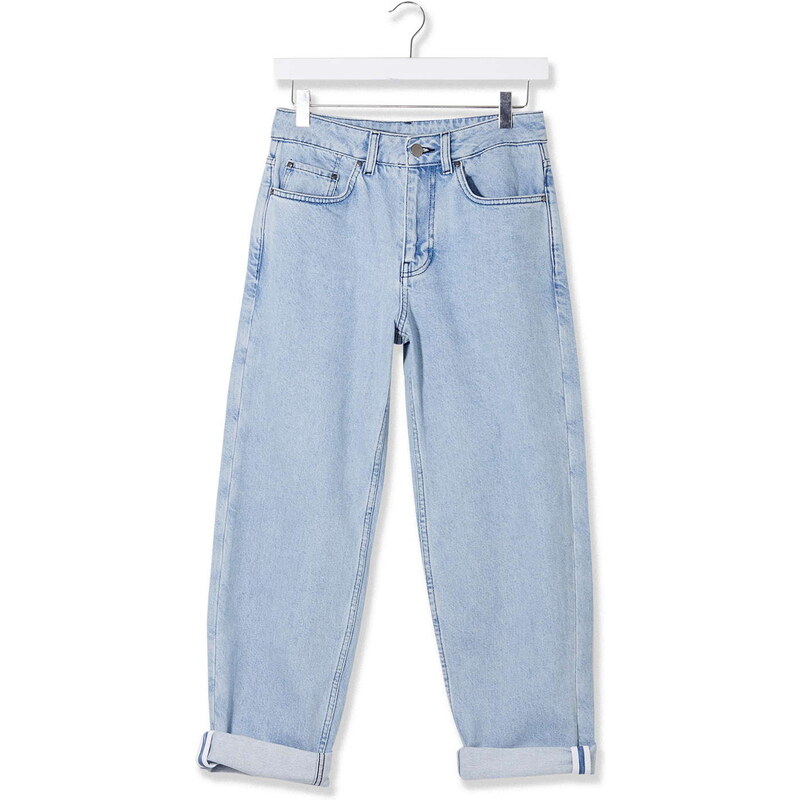 Topshop Bleach Wash Boy Jeans by Boutique