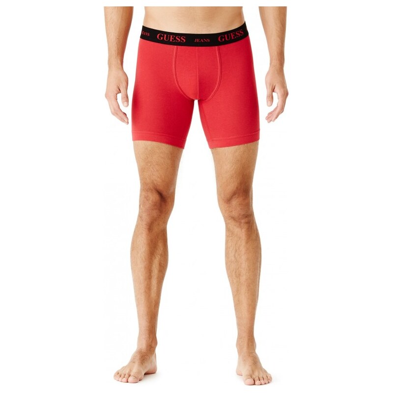 GUESS GUESS Viktor Solid Trunks - red
