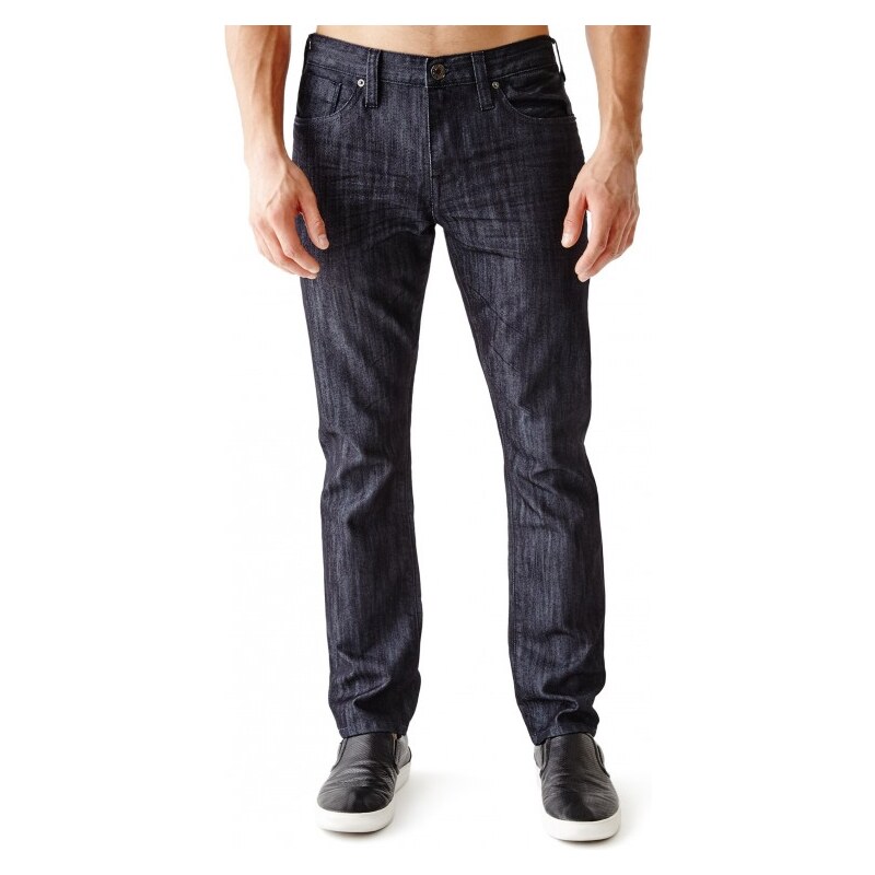 GUESS GUESS Halsted Tapered Slim in Rinse Wash - rinse wash 32" inseam