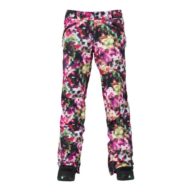 Burton Oblečení na lyže kalhoty - Wb Society Pt Pixel Floral (916) Burton