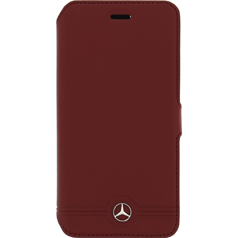 Pouzdro / kryt pro Apple iPhone 6 / 6S - Mercedes-Benz, Grill Book Red