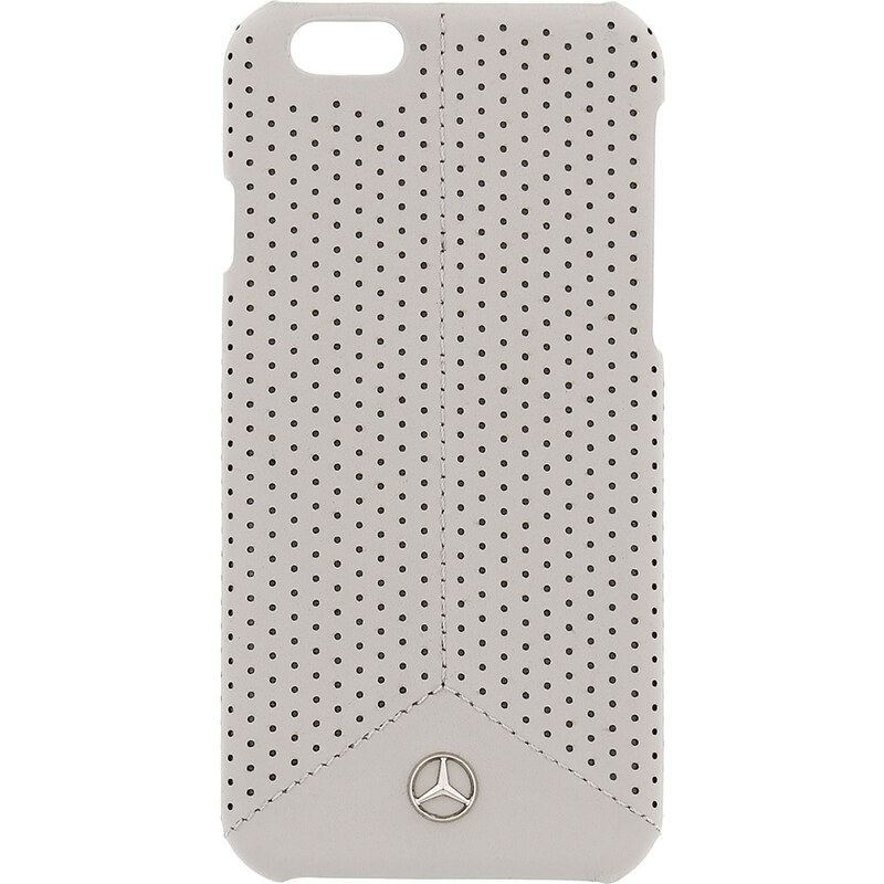 Pouzdro / kryt pro Apple iPhone 6 / 6S - Mercedes-Benz, Perforated Back Grey