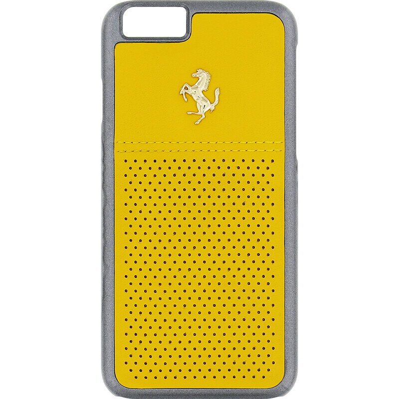 Pouzdro / kryt pro Apple iPhone 6 / 6S - Ferrari, GTB Back Yellow