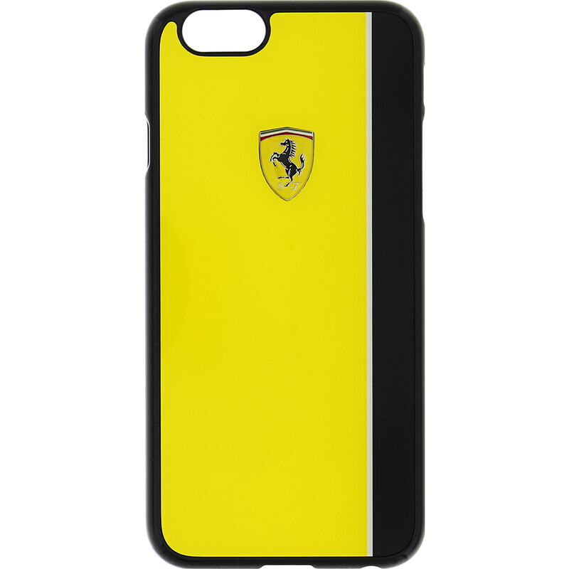 Pouzdro / kryt pro Apple iPhone 6 / 6S - Ferrari, Scuderia Yellow/Black - VÝPRODEJ