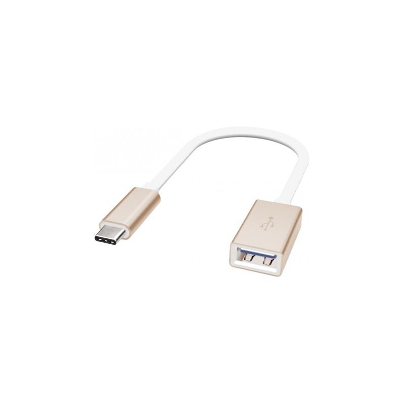 Redukce / adaptér - Artwizz, USB-C to USB-A Female - GOLD