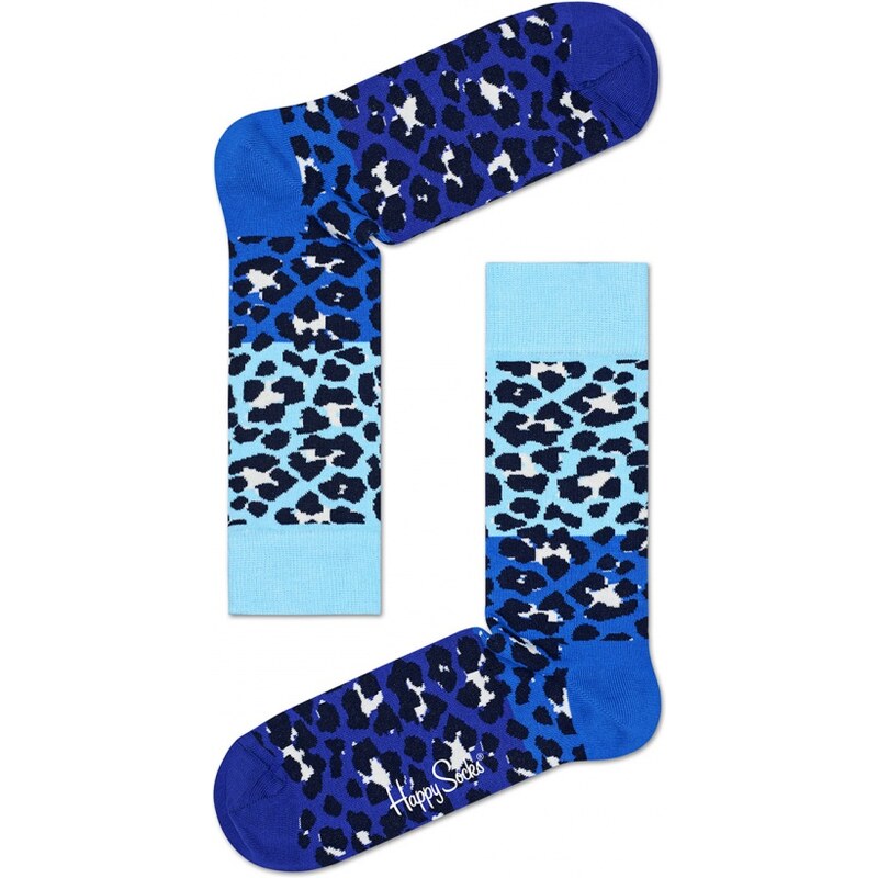 Ponožky Happy Socks Block Leopard BLE01-6000