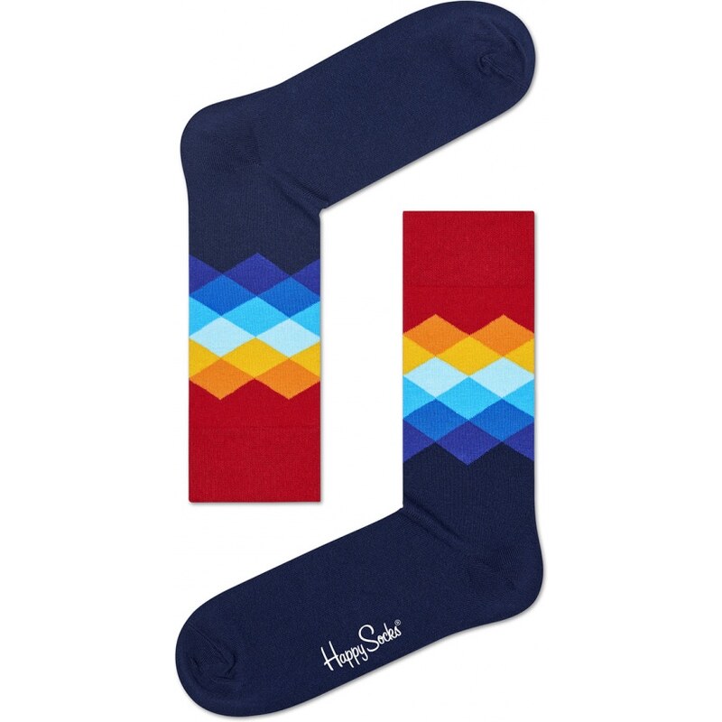 Ponožky Happy Socks Faded Diamond FAD01-6000