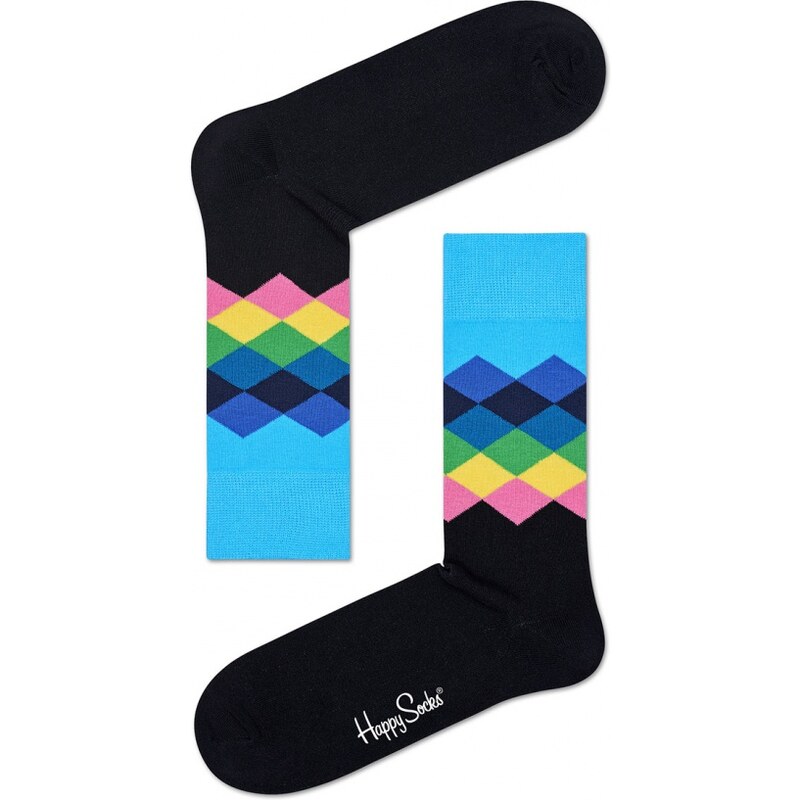 Ponožky Happy Socks Faded Diamond FAD01-9001