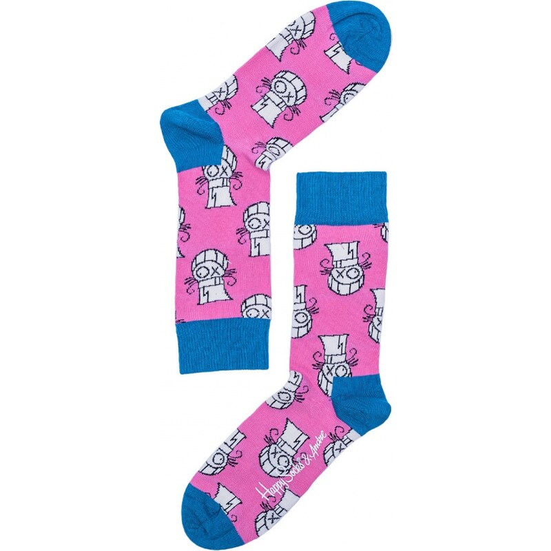 Ponožky Happy Socks André Mr A Top Hat ASTH01-3000