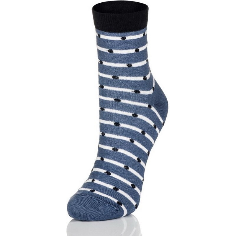 Envie Dámské modré ponožky DF02