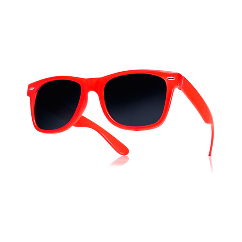 UFG Červené sluneční brýle Wayfarer