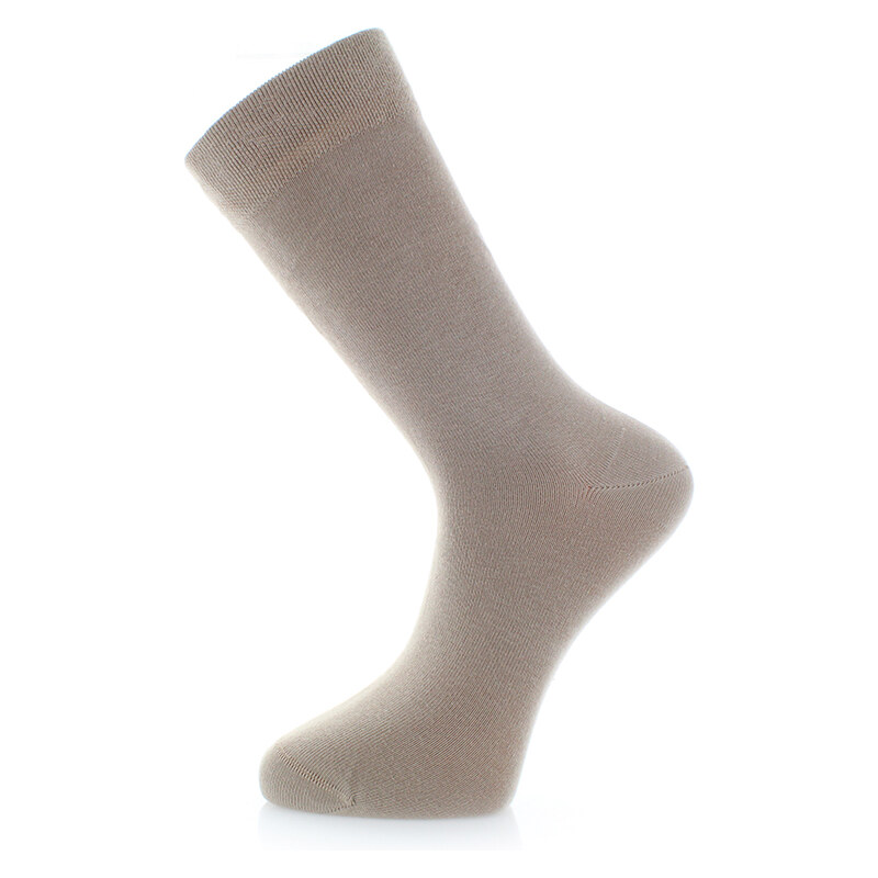 Pánské béžové ponožky Loana Silver + Eukalyptus