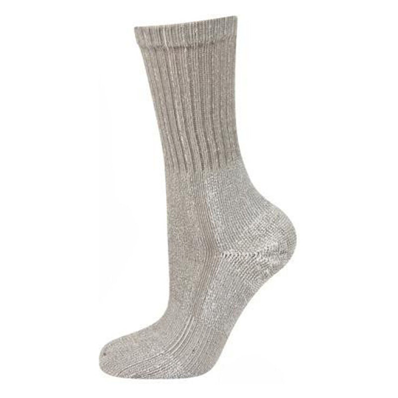 SOXO Dámské šedo-béžové ponožky Trekking