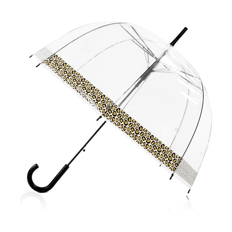 Tom&Eva Transparentní deštník Leopard