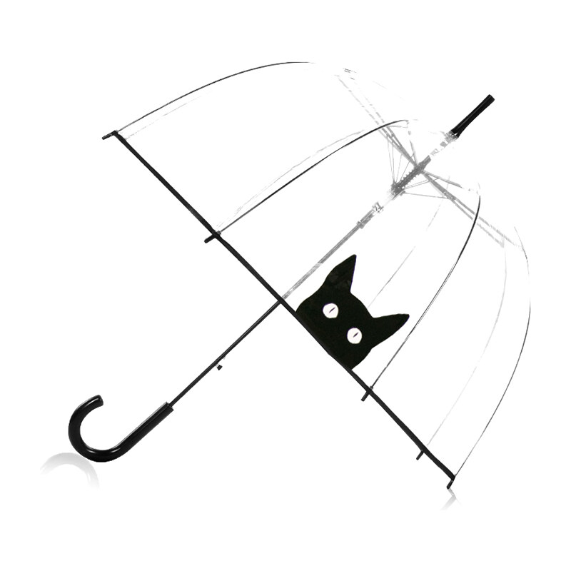 Tom&Eva Transparentní deštník Kitty