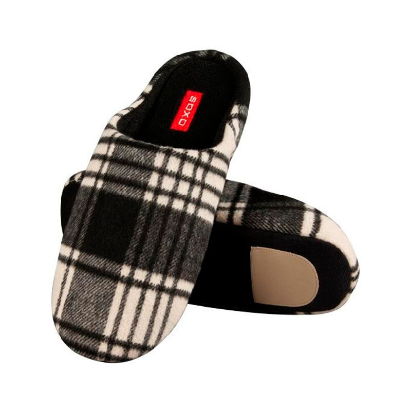 SOXO Pánské černé pantofle Basic Slippers