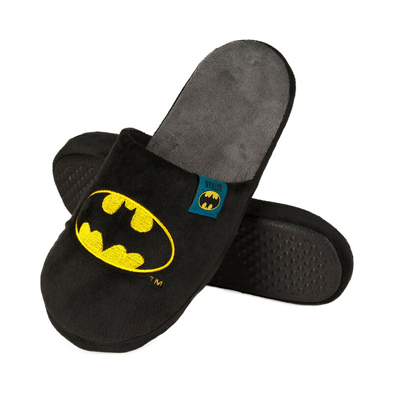 SOXO Pánské černé pantofle Batman