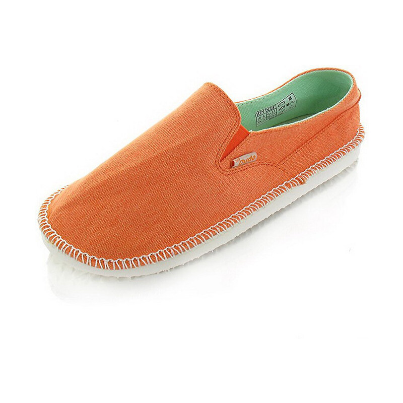 Dude Shoes Dámské oranžové mokasíny Lana
