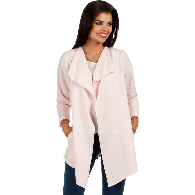 Růžový kabátek MOE 102