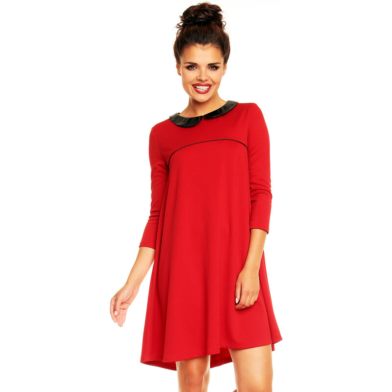 Karen Styl Červené šaty H09