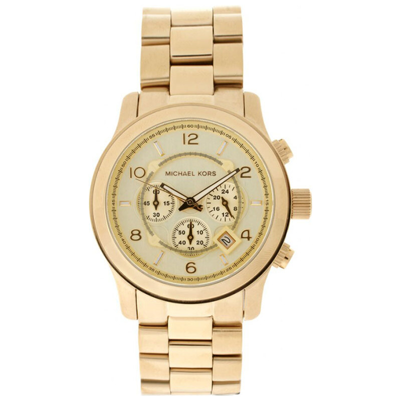 Dámské zlaté hodinky Michael Kors MK8077