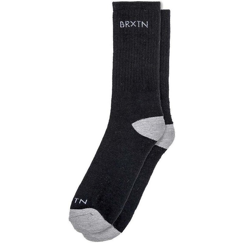 Brixton Ponožky ponožky - Hurst Black (0100) Brixton