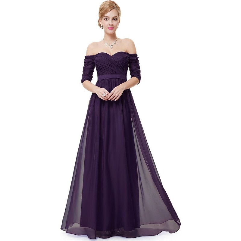Ever-Pretty plesové šaty Svůdná kouzelnice, fialové
