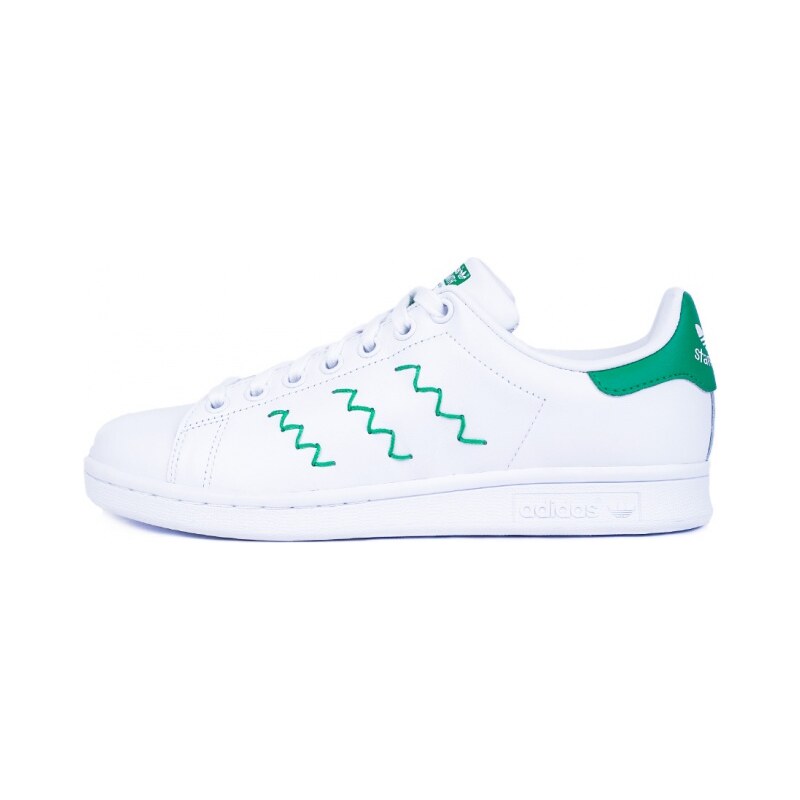 Sneakers - tenisky Adidas Originals STAN SMITH W FTWWHT/FTWWHT/GREEN