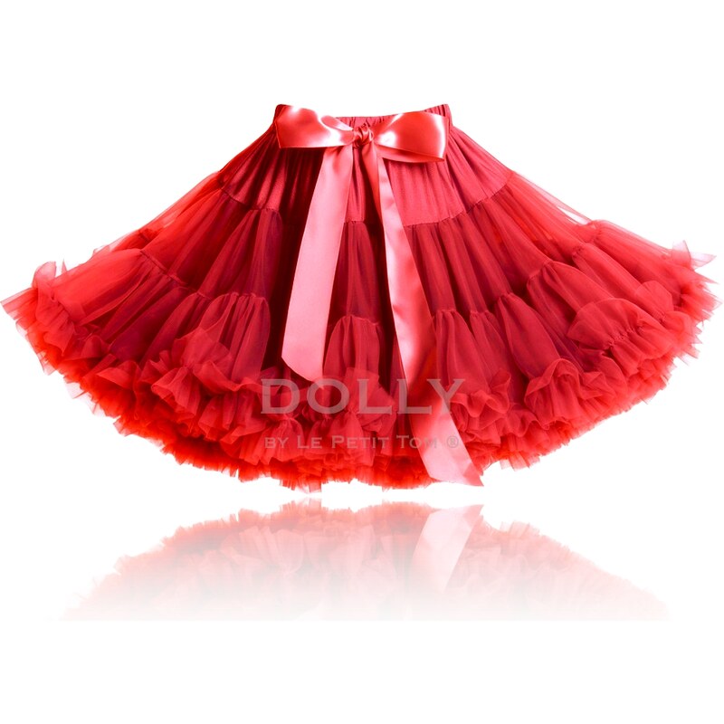 LE PETIT TOM Dolly sukně Červená Karkulka Velikost: LARGE(velikost 34-38) - délka sukně 38 cm