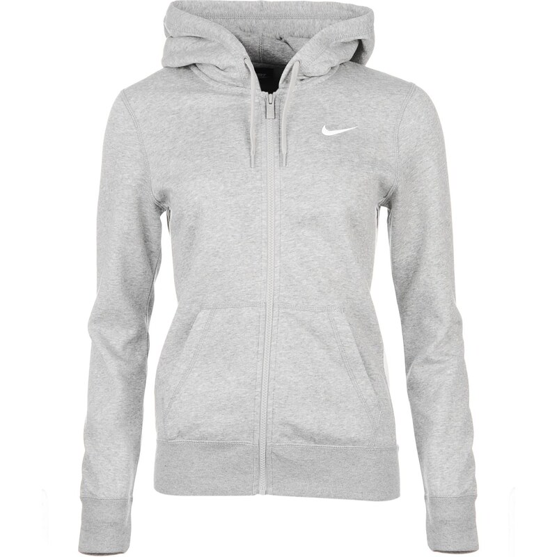 Nike Fleece Zip Graph Ladies Hoody, grey
