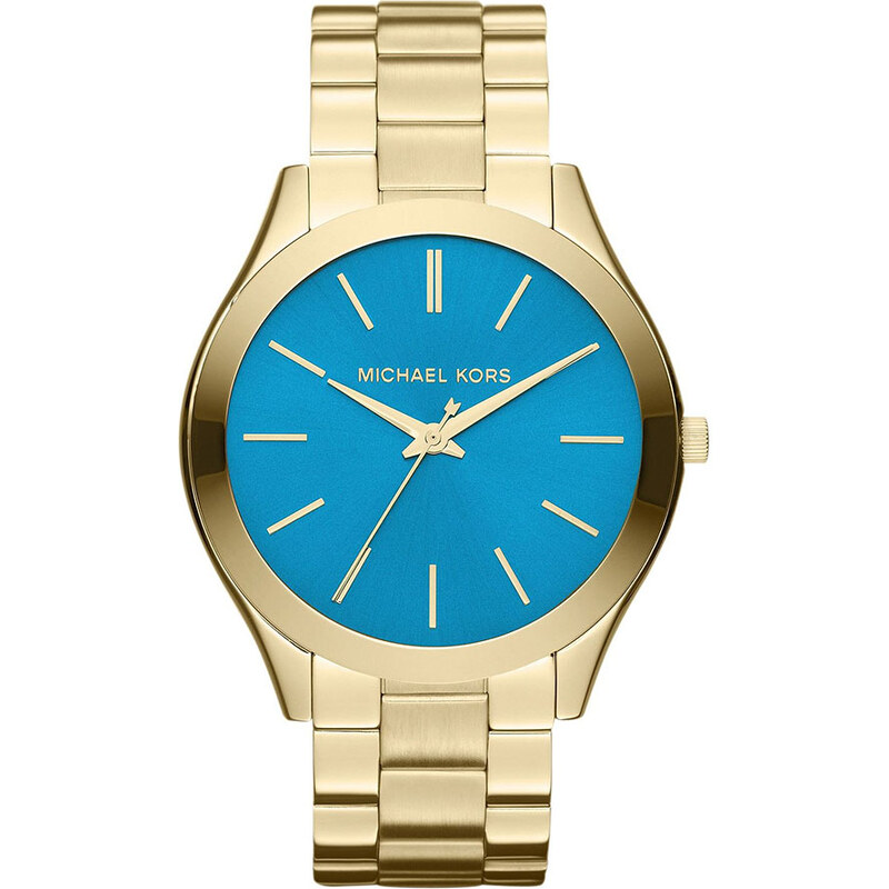 Dámské zlato-tyrkysové hodinky Michael Kors MK3265