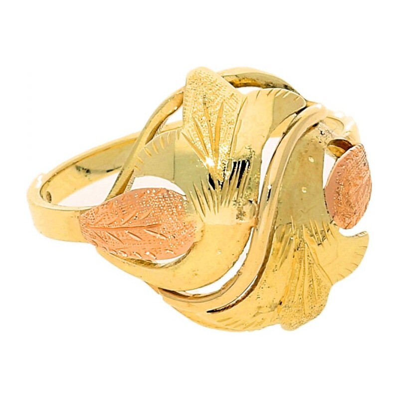 Goldstore Zlatý prsten montovaný ručně