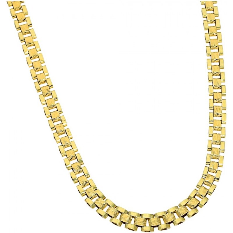 Goldstore Zlatý článkový masivní náhrdelník
