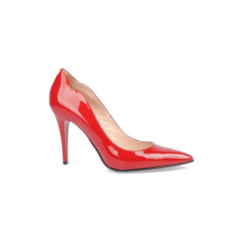 Massimo-POLI. milano Dámská červená obuv **5522r EUR 35